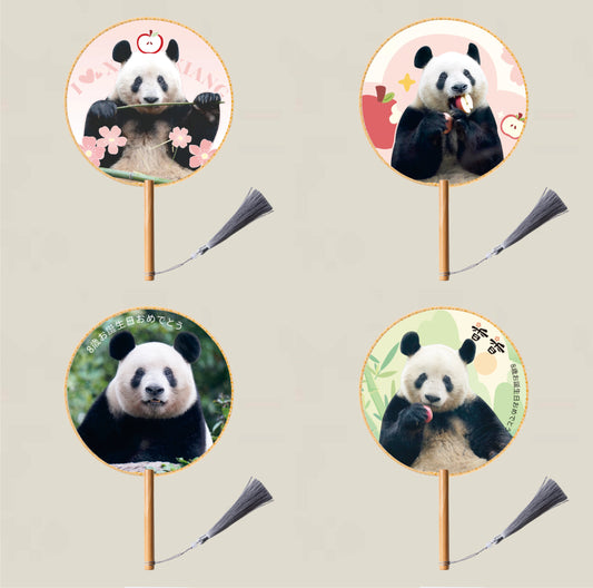 2025夏 シャンシャンうちわ(4種)