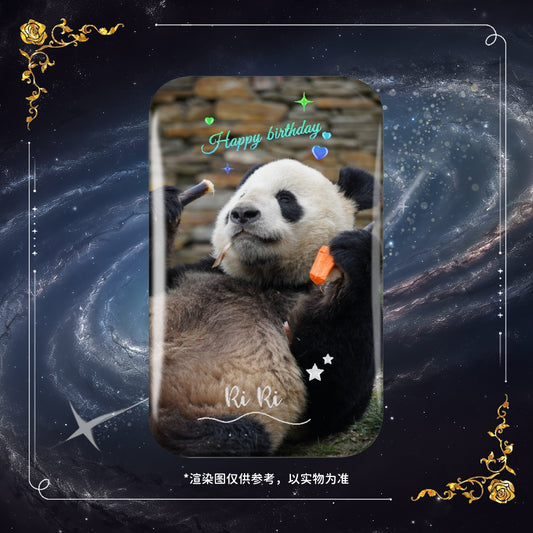 リーリーお誕生日記念グッズ——バッジ&キーホルダー