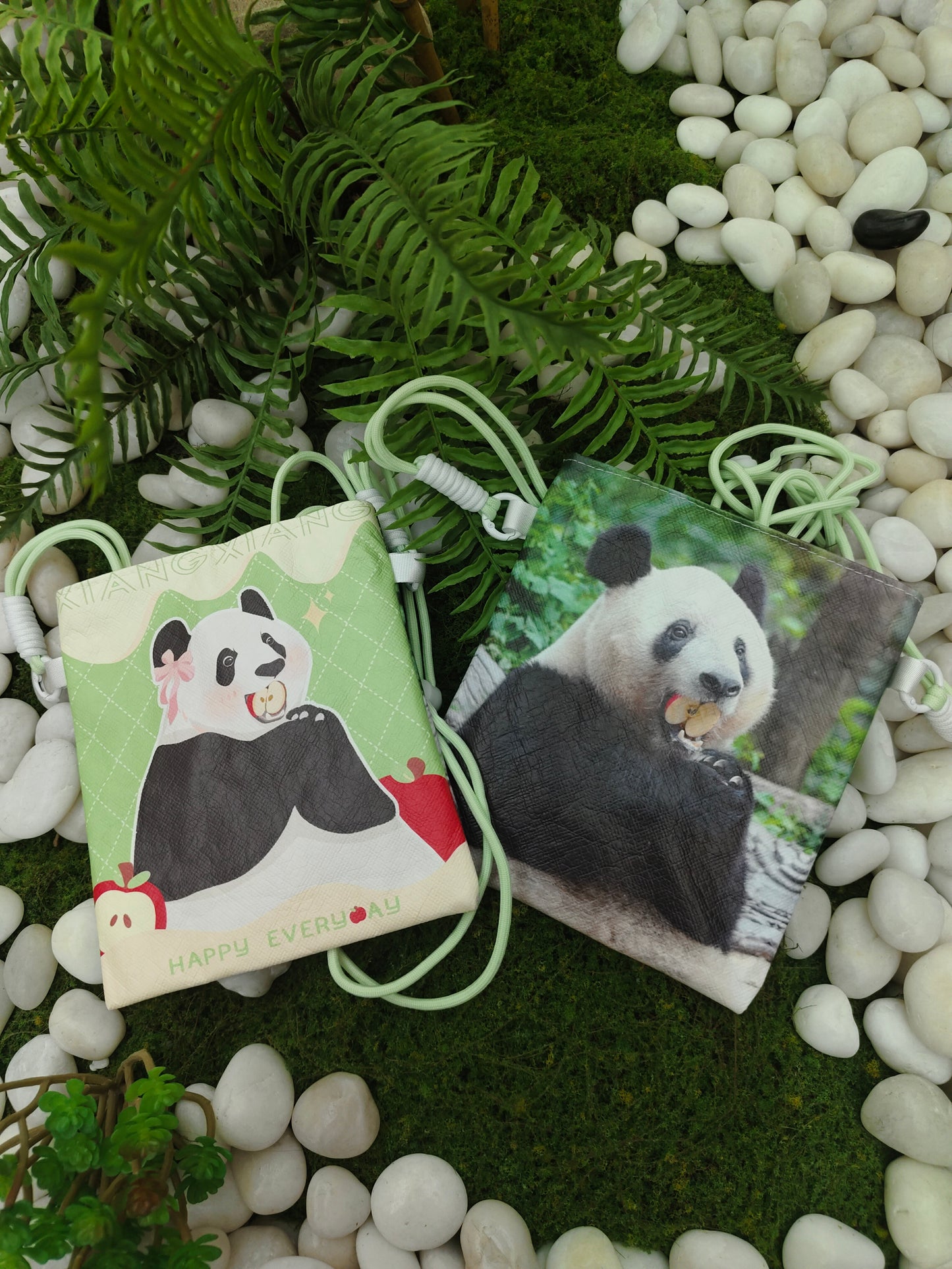 シャンシャン ポシェット(ダブルフェイス/2デザイン)