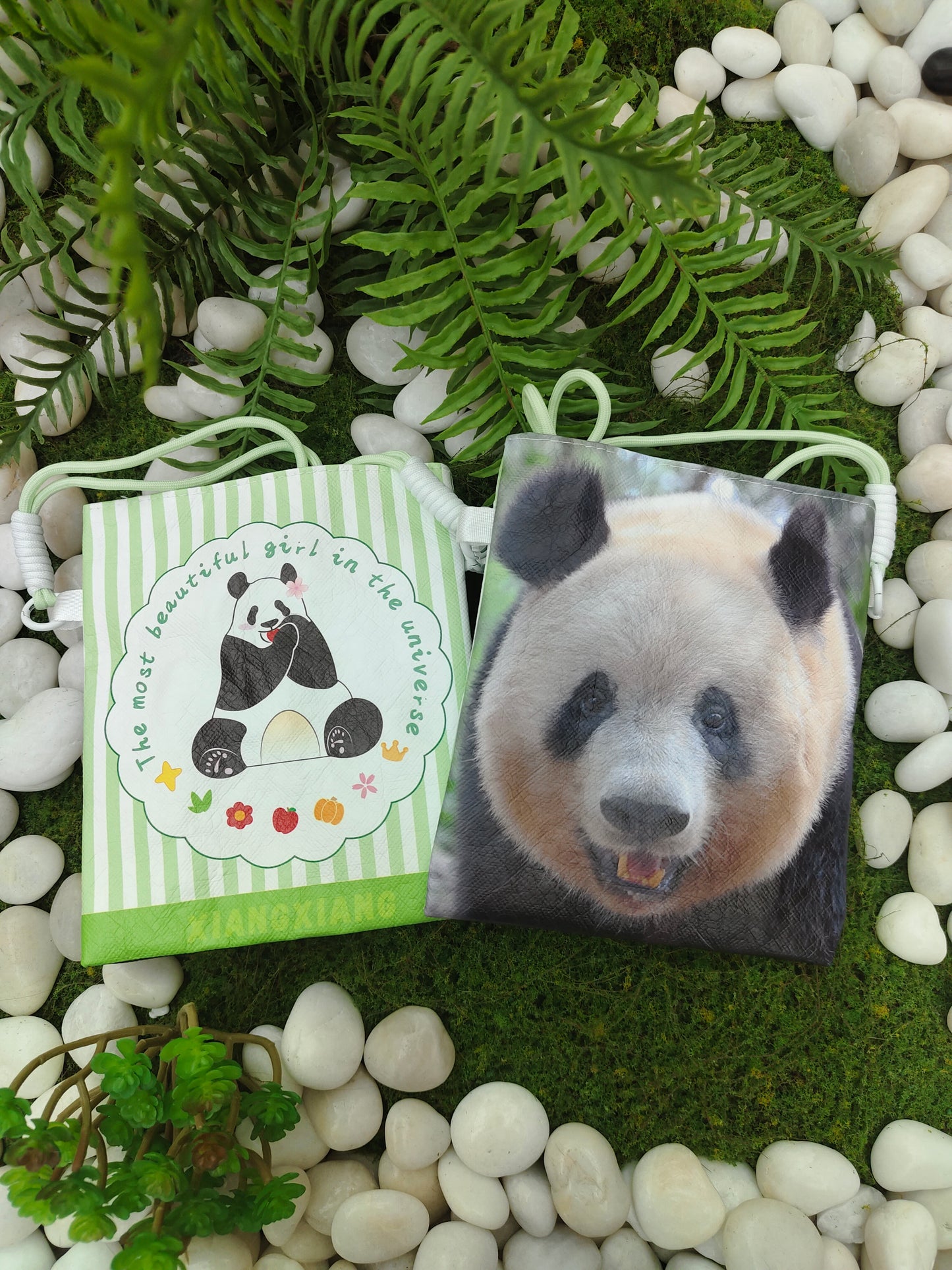 シャンシャン ポシェット(ダブルフェイス/2デザイン)