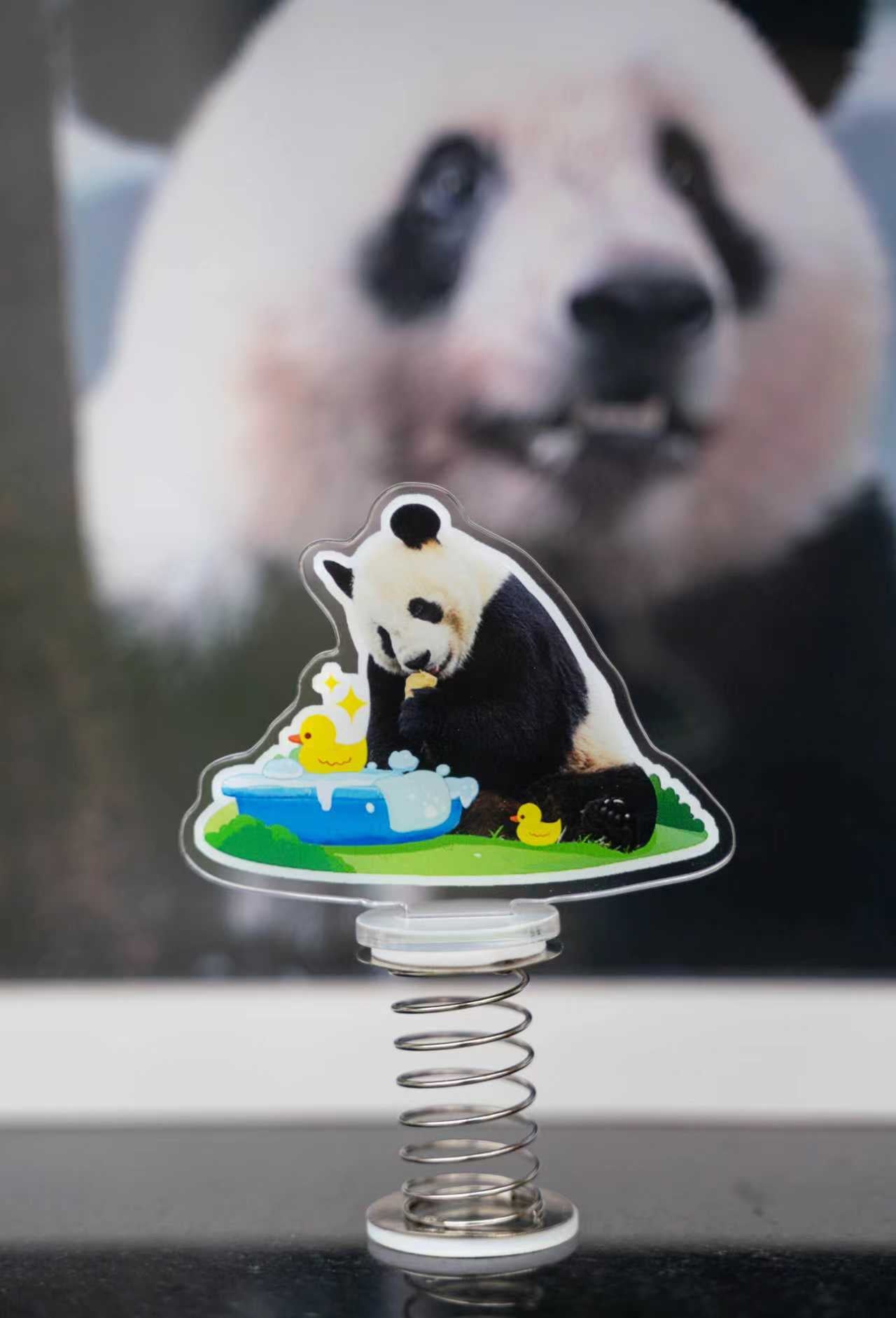 シャンシャンファミリー スプリングフィギュア