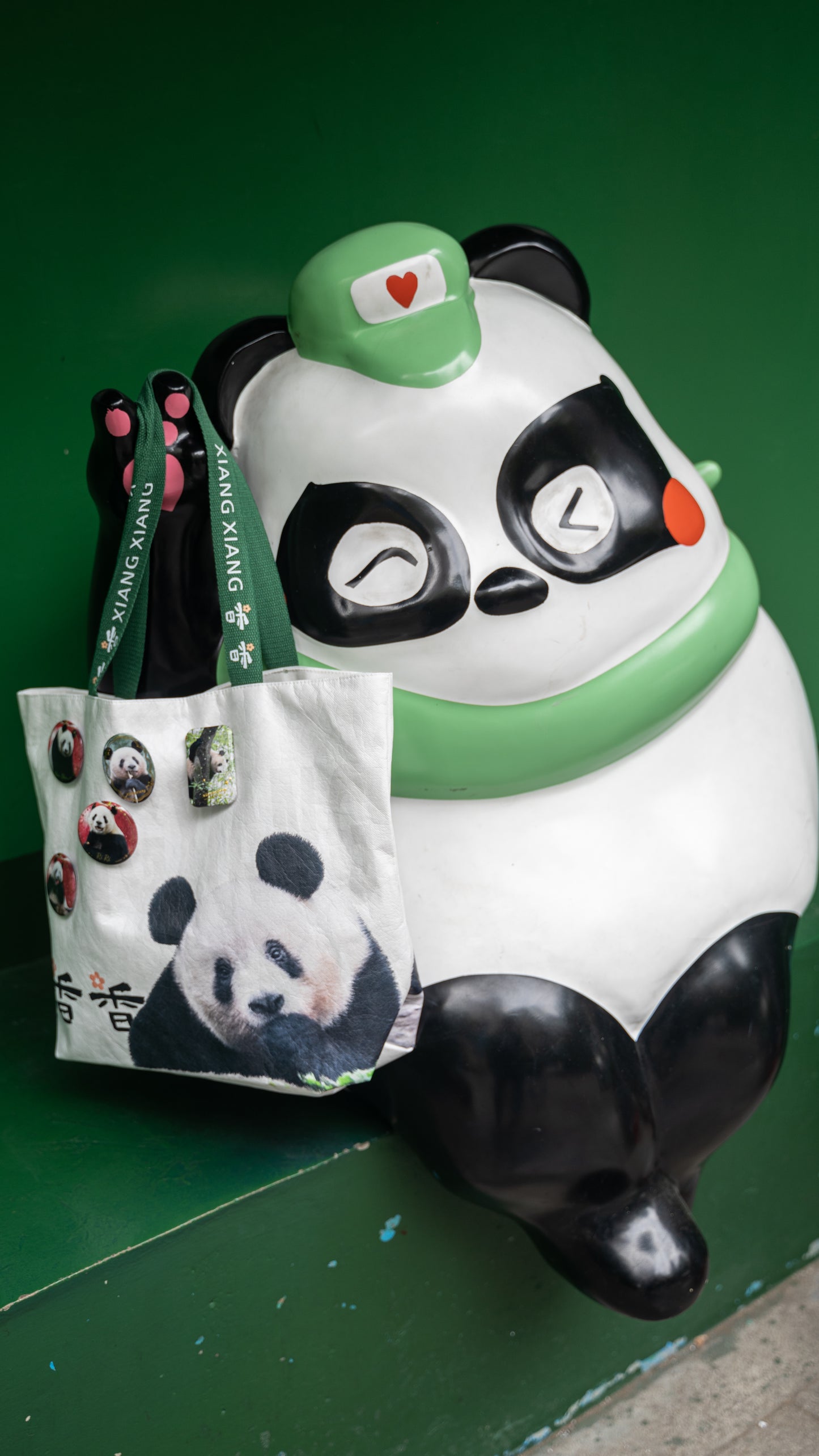 シャンシャン タイベック製ショッピングバッグ