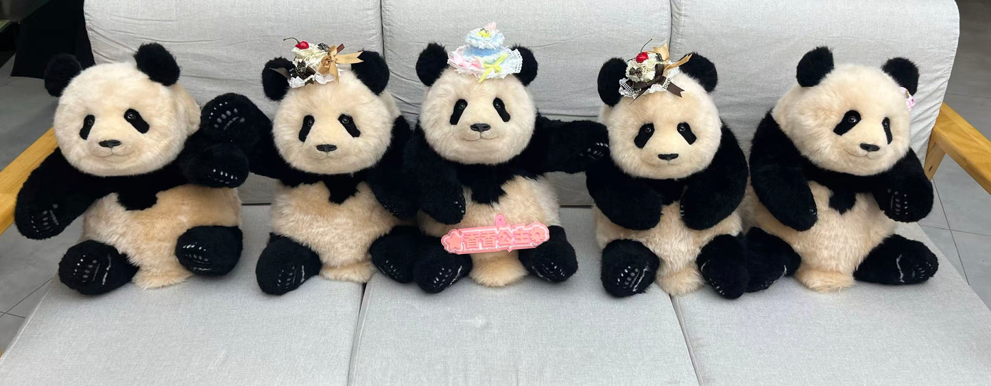 【新商品】シャンシャン（座り姿）リアルぬいぐるみ