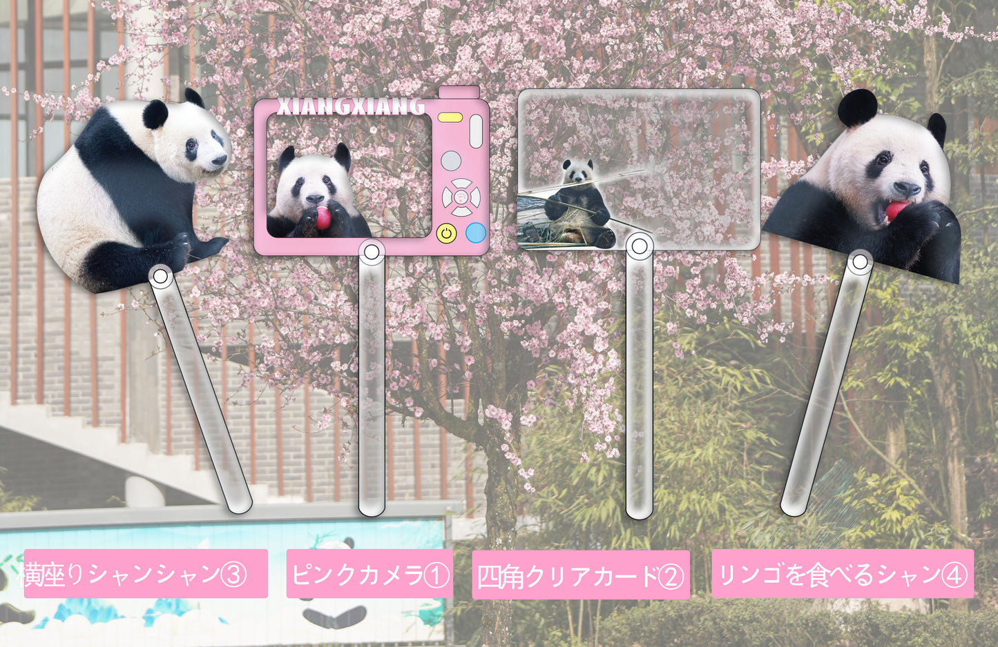 シャンシャン　フォトプロップス（全4種）